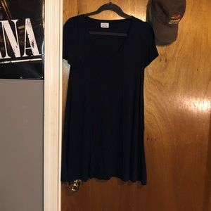 ZARA navy T-shirt dress